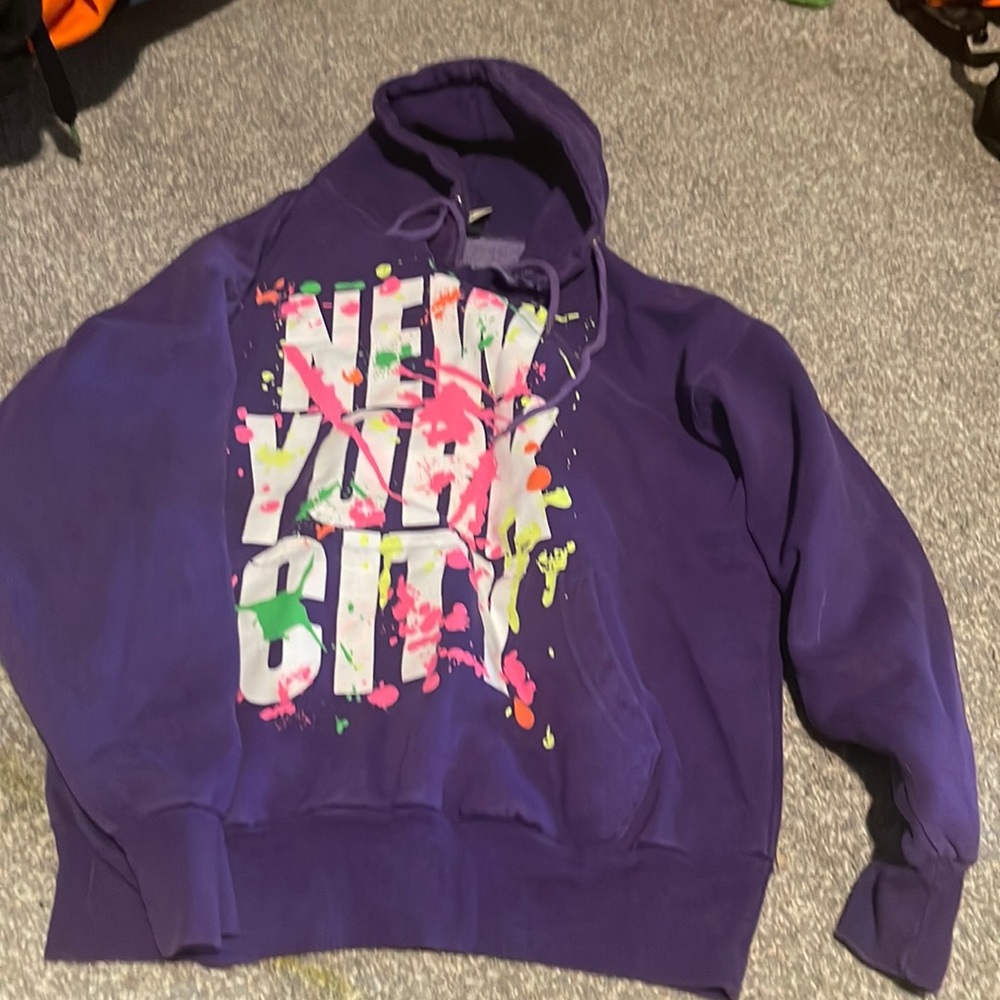 Purple sweater